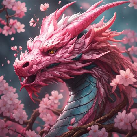 cherry blossom dragon stl